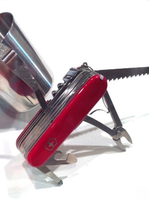 Untitled (swiss army knife cup)