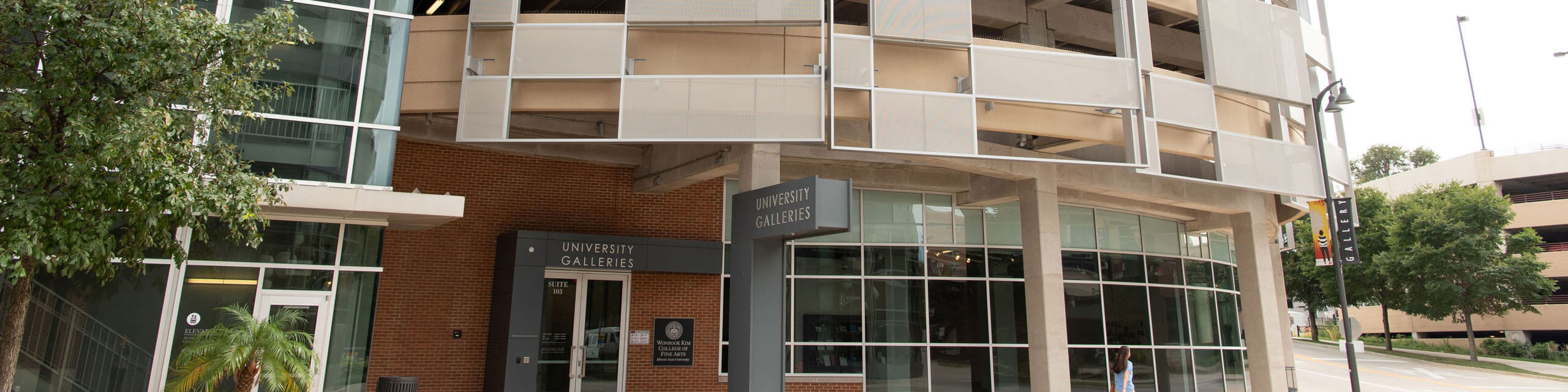 The University Galleries building.