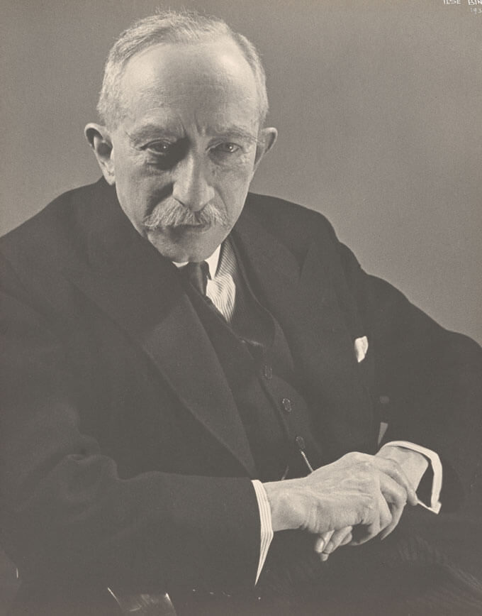 Portrait of Professor Martin Wolff.