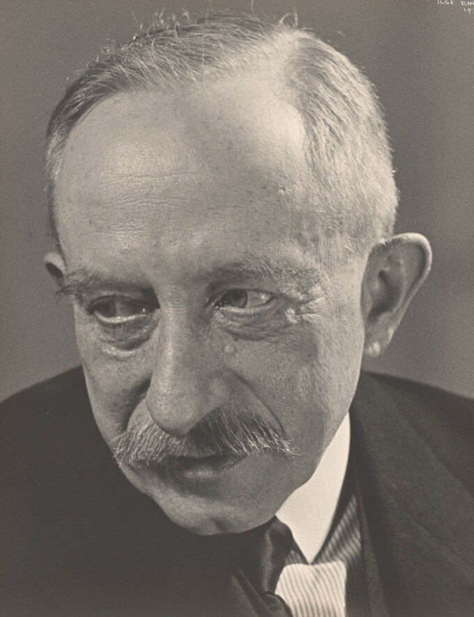 Portrait of Professor Martin Wolff.