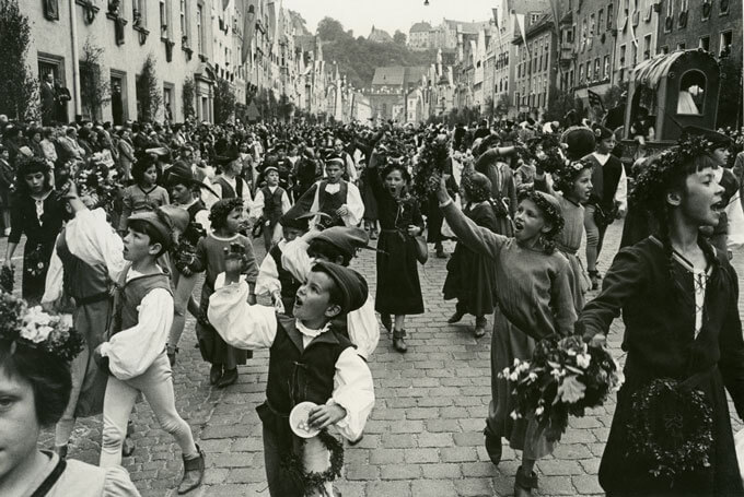 Middle ages festival, Landshut, W. Germany, 1965