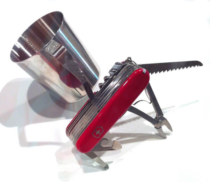 Untitled (Swiss Army Knife Cup)