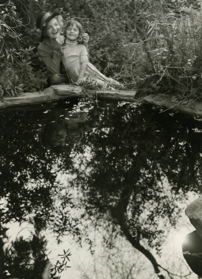 Laura Huxley and Child