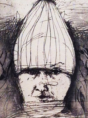 Dine's Self-portrait in ski Hat