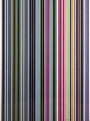 Thin vertical stripes of alternating solid colors