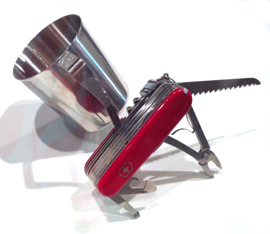 untitled (swiss army knife cup)
