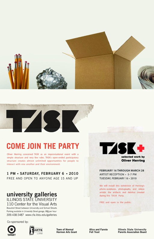 TASK Party promotional poster